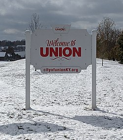 Union, KY добро пожаловать sign.jpg