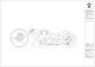 File:V8 Bobber Motorcycle With 1000 Horsepower Custom Motorcycle