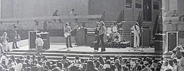 Van Halen performing at La Canada High School in 1975. Van halen at La Canada High School 1976.jpg