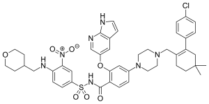 Structure of venetoclax