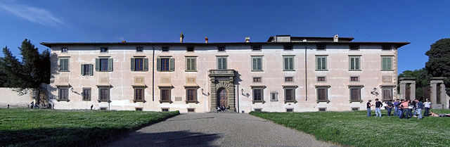Exterior of the Villa di Castello in Florence