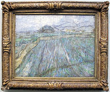 Rain by Vincent van Gogh