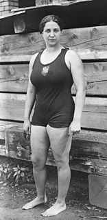 Violette Morris French throws athlete