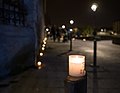 * Nomination Candles at the Candle Night event in Vitoria-Gasteiz. A candle on a bollard at Santa María Street. Basque Country, Spain --Basotxerri 16:00, 24 January 2017 (UTC) * Promotion Main object is nice and sharp agains a bokeh background. Good quality. --W.carter 17:11, 26 January 2017 (UTC)