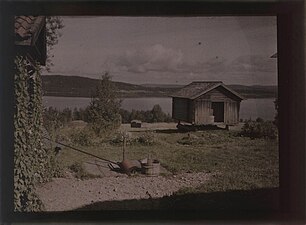 Hjortnäs i början av 1900-talet.