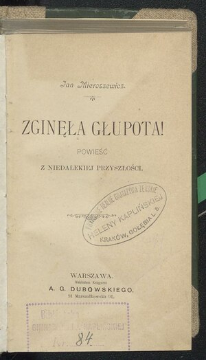 Wacław Gąsiorowski - Zginęła głupota!.pdf