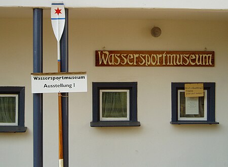 Wassersportmuseum Eingang