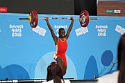 Deutsch: Gewichtheben bei den Olympischen Jugendspielen 2018; Tag 2, 10. Oktober 2018; Jungen 62 kg English: Weightlifting at the 2018 Summer Youth Olympics at 8 October 2018 – Boys' 62 kg