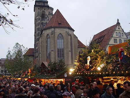 Weihnachtsmarkt Stuttgart 2004