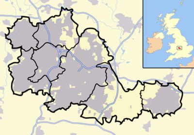 Location map United Kingdom West Midlands