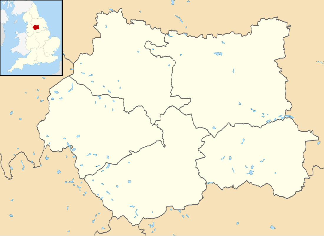 File:West Yorkshire UK district map (blank).svg