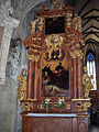 Side altar (next to Pilgram's portrait)