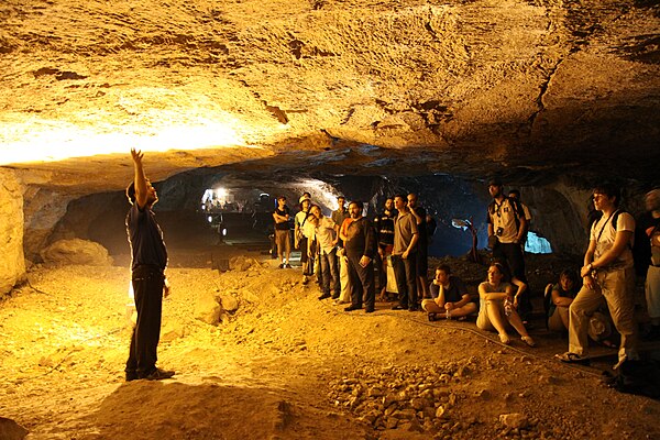 Touring the cave, 2011