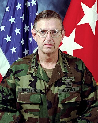 <span class="mw-page-title-main">William W. Hartzog</span> US Army general