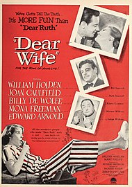 Уильям Холден в 'Дорогая жена', 1949.jpg