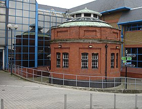 Entrance building Woolwich foot tunnel