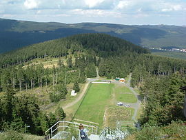 Wurmbergschanze Auslauf.JPG