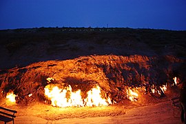 Brandende berg Yanardag