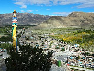 <span class="mw-page-title-main">Shannan, Tibet</span> Prefecture-level city in Tibet, China