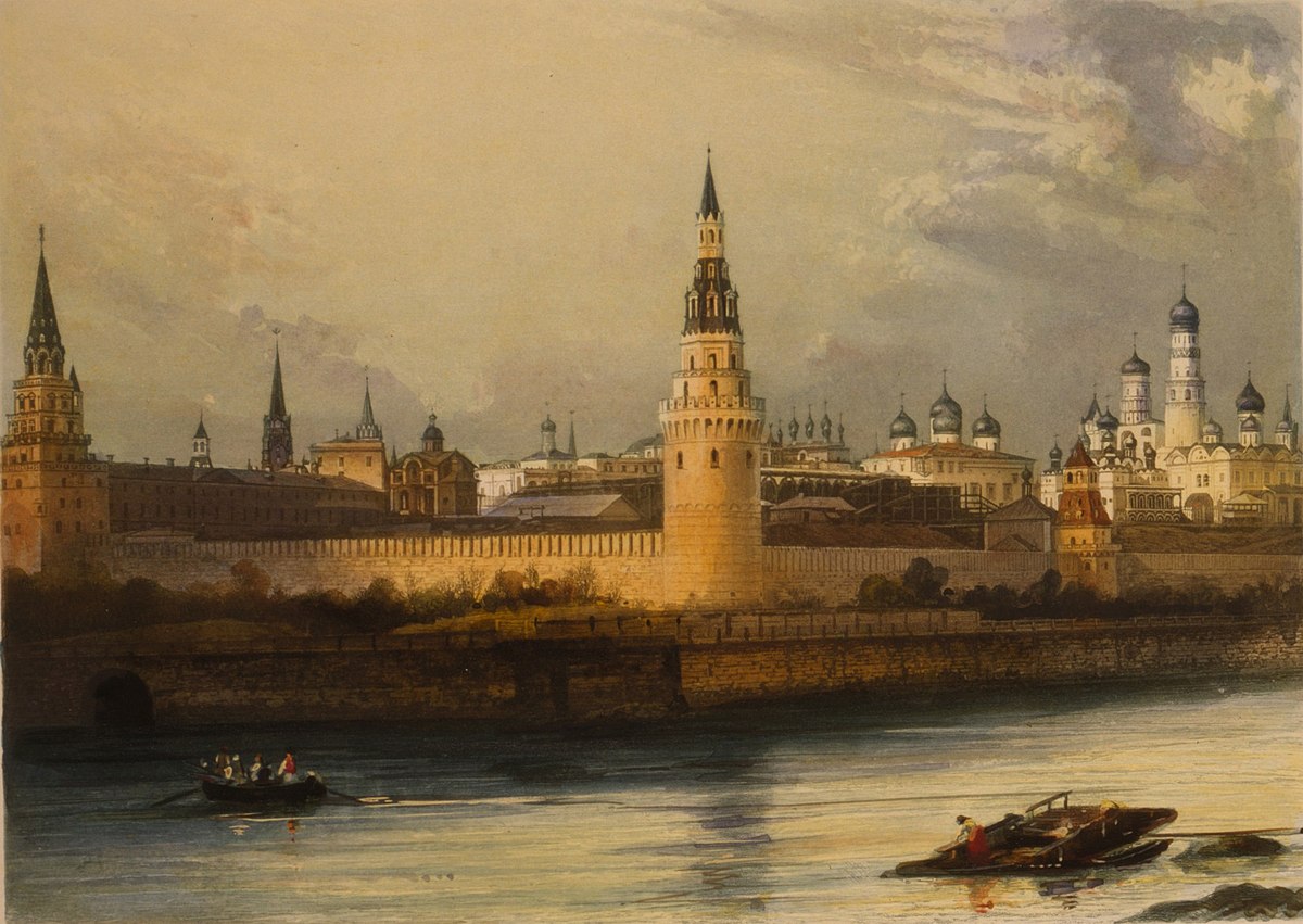 Кремль Белокаменный Московский 1800 г