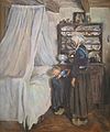 'Breton Interior' by Elizabeth Nourse, on loan to the Cincinnati Art Museum.JPG