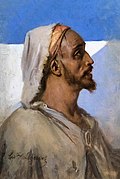 Portrait d'un arabe - Hippolyte Lazerges - Musée des Beaux Arts de Narbonne