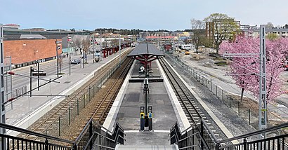 Vägbeskrivningar till Åkersberga Station med kollektivtrafik