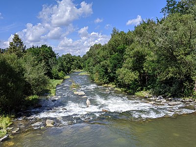La rivière Morávka.