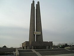 Gedenkteken voor de aardbeving in Tangshan in 1976