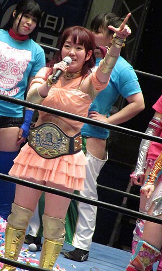 <span class="mw-page-title-main">ICE Cross Infinity Championship</span> Professional wrestling womens championship