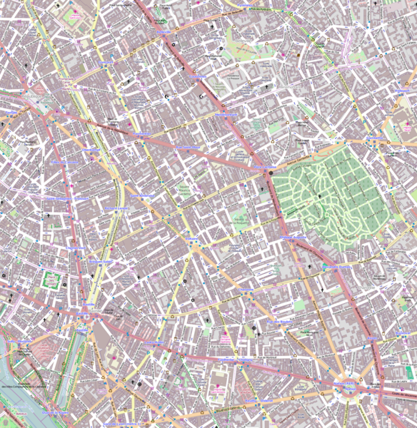 carte paris 11e File:11e Arrondissement, Paris, France   Open Street Map.png 