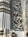 12th-century Belur Vaishnavism Hindu temples complex, Nataraja Shiva dancing over a demon.jpg