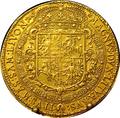 15 дукатов времён Сигизмунда III с гербом Речи Посполитой