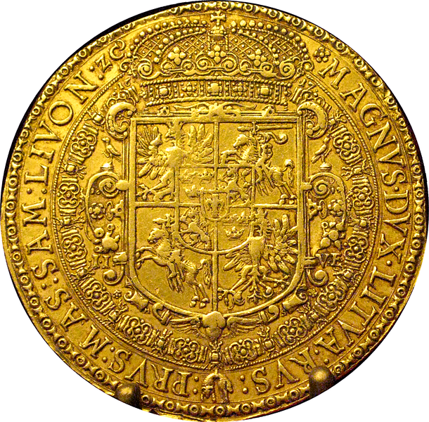 File:15 ducats of Sigismund III Vasa from 1617.png