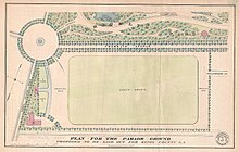 An early depiction of the Parade Ground next to Prospect Park in 1867. The Parade Grounds served as one of many venues for AFU football teams during the early years of the league. 1868-vaux-and-olmsteads-map-of-the-prospect-park-parade-grounds-brooklyn-new-york-paul-fearn.jpg