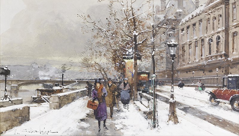 File:2017-02 Eugène Galien-Laloue - Quai d'Orsay, Paris.jpg