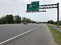 2019-06-05 12 31 24 View north along Interstate 95 at Exit 38B (Maryland State Route 32 WEST, Columbia) along the edge of Columbia and Savage in Howard County, Maryland.jpg