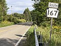 File:2021-09-09 16 55 12 View south along Pennsylvania State Route 167 just south of the Wilkes Barre Turnpike in Silver Lake Township, Susquehanna County, Pennsylvania.jpg