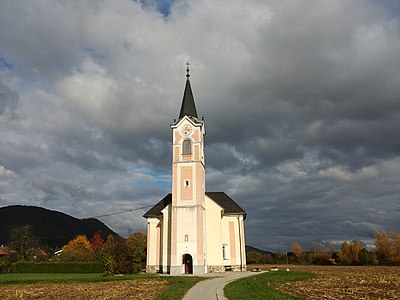 St. Jacob's church, Stanežiče Photographer: Jure Lasnibat
