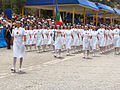 March of Red Cross volunteer nurses at Army Parade in Rome, June 2, 2006 (commemorating the 60th anniversary of the birth of the Italian Republic) Other images: Close look