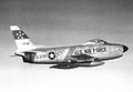 539th Fighter-Interceptor Squadron North American F-86D-45-NA Sabre 52-3936 1954.jpg