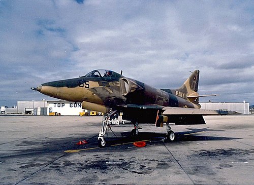 A-4E Skyhawk at NAS Miramar, circa 1990