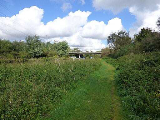 A414 crossing the River Lee - geograph.org.uk - 3177039