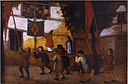 A Procession by Pieter Brueghel (II) Limburgs Museum L17574.jpg