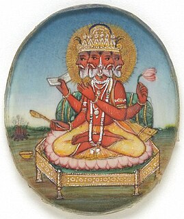 Brahma Creator god in Hinduism