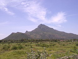 La sankta Arunachala monteto, Tiruvannamalai