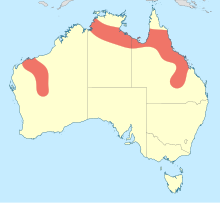 Agriocnemis argentea distribution map.svg