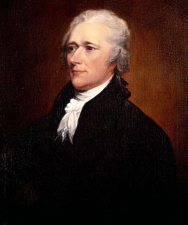 Image: Alexander Hamilton, by Trumbull