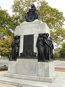 Reverse of the monument. All Wars Memorial to Colored Soldiers and Sailors - Philadelphia, PA - DSC06521.JPG