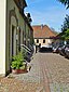 The lane Am Schlossberg in Pirna.